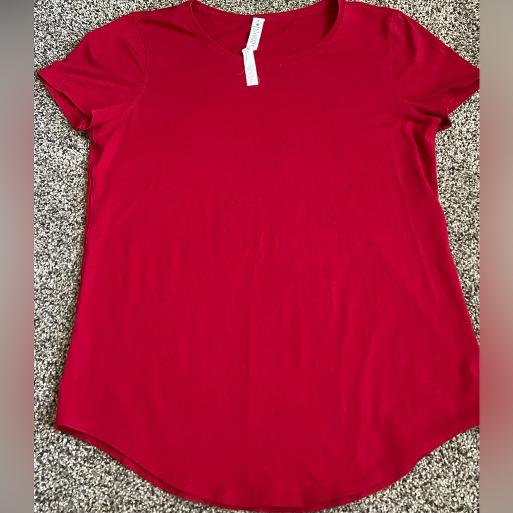 Lululemon Love Curved-Hem Crewneck T Shirt